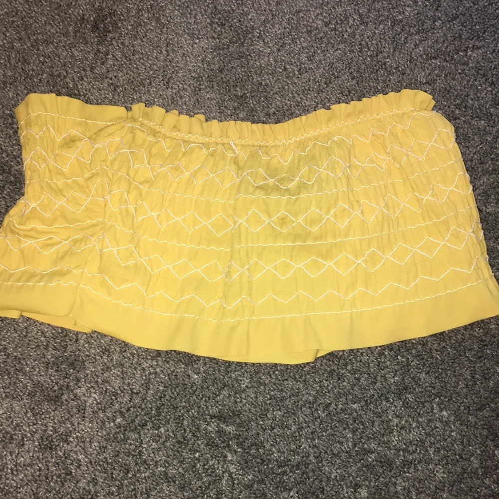 Yellow Tube Top
